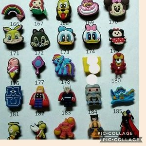 14 pcs. Shoe charm for croc shoes